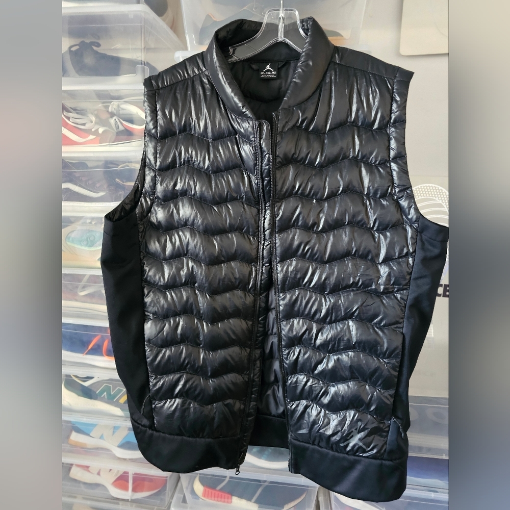 Jordan Black Puffer Vest